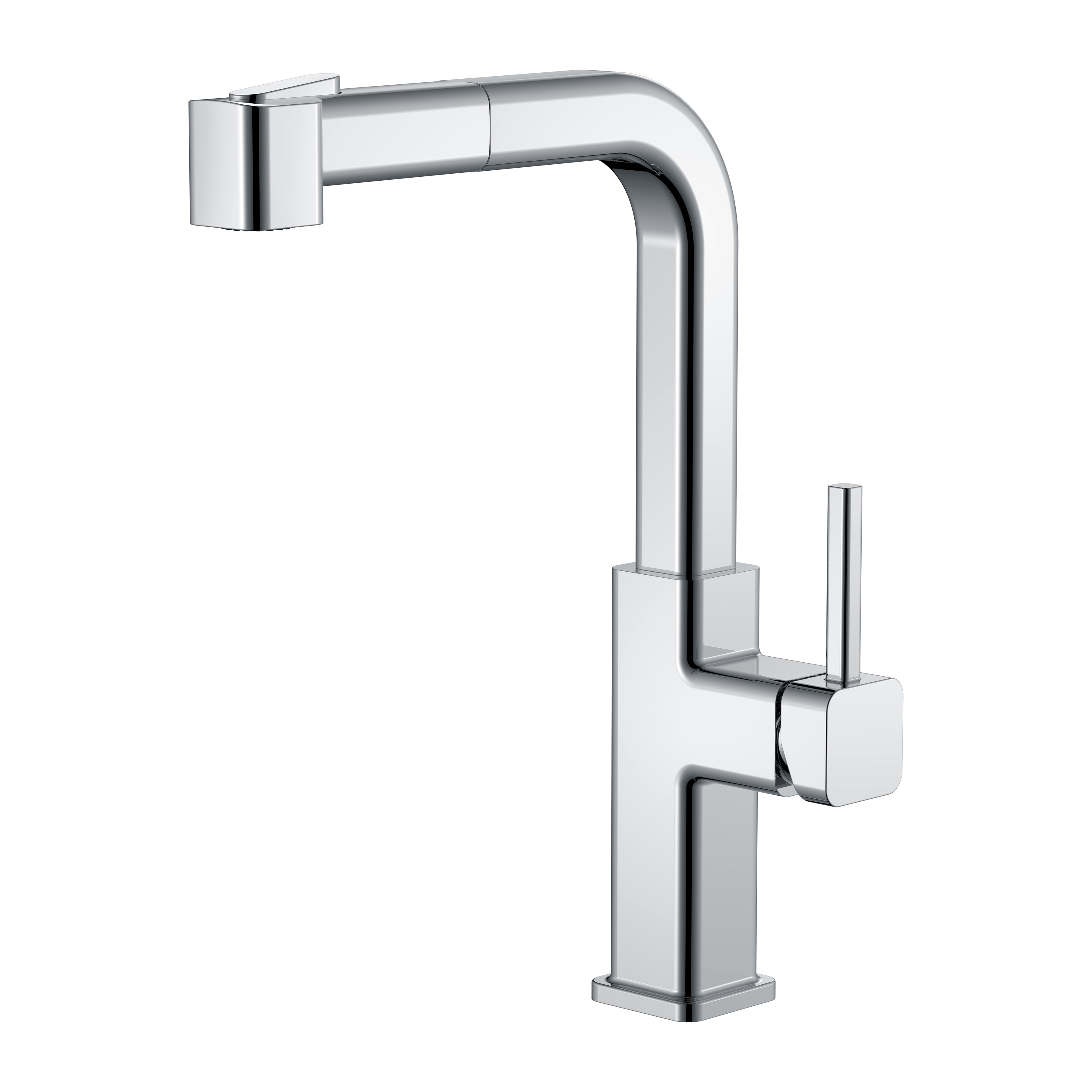 Dernier robinet de cuisine carré Robinets de cuisine chromés Robinet de cuisine moderne