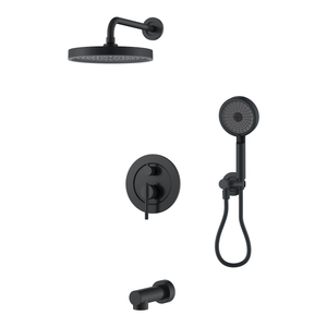 Robinet de baignoire avec douchette Robinet de douche noir