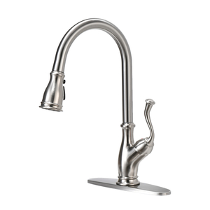 APS225-BN Swan Robinet Nickel Brossé Antique Robinet Pull Down Mitigeur Cuisine Robinet