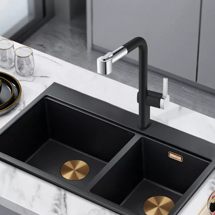 Nouveaux robinets de cuisine modernes à mélangeur monotrou Desgin