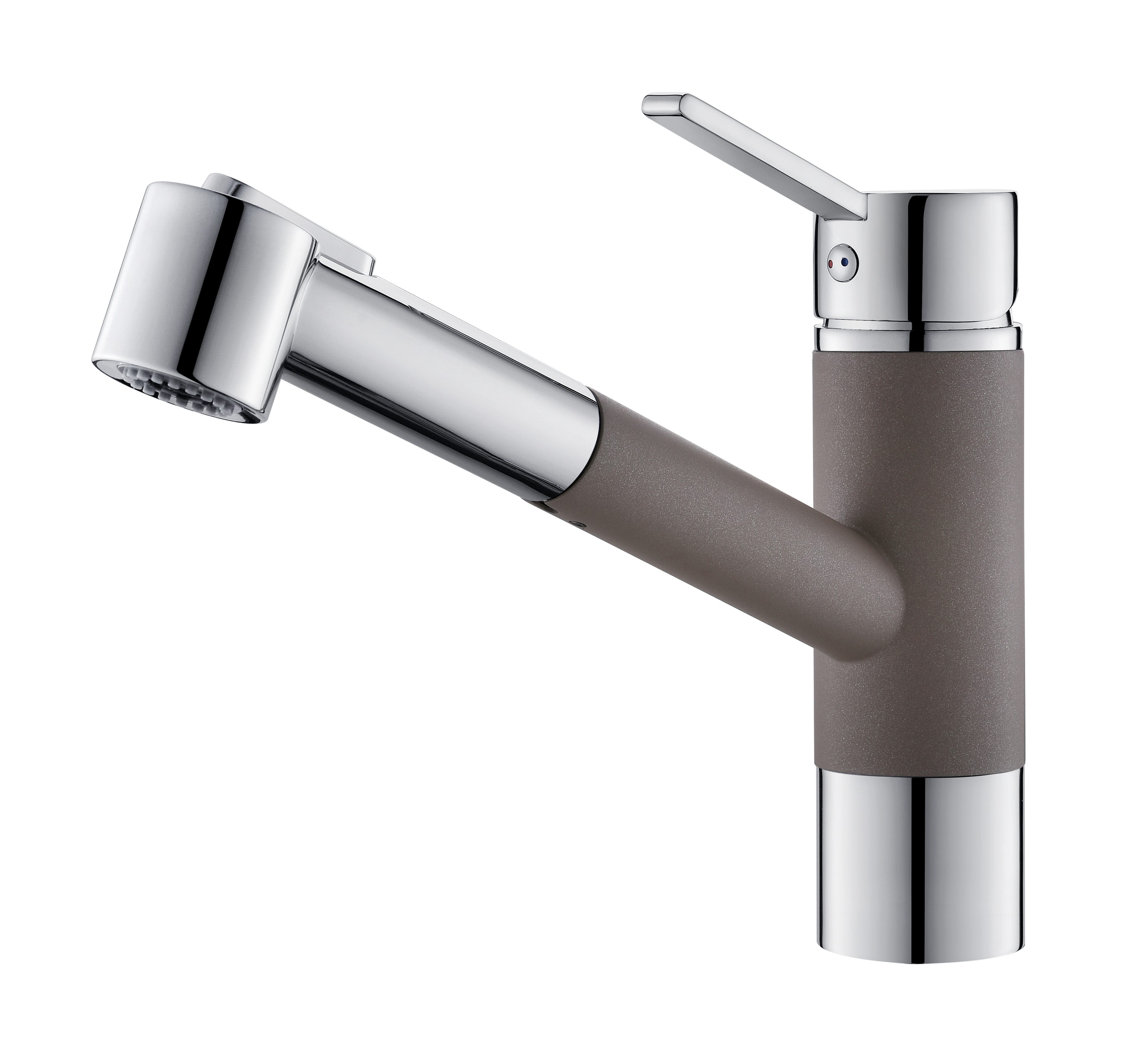 APS153-CB Robinet d'évier de cuisine Robinet de cuisine Robinet de cuisine à jet large avec bec rétractable