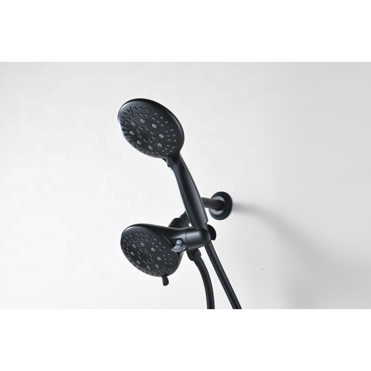 Nouveau style moderne noir classique douche à main et robinet salle de bain robinet de douche ensemble
